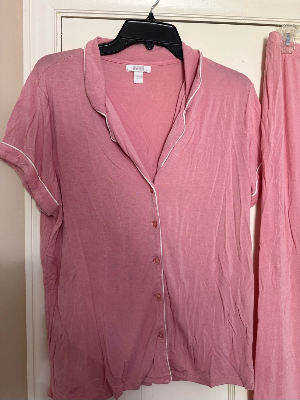 Nordstrom Rack 2 Piece Pajama Set Pink - M - Picture 2 of 6